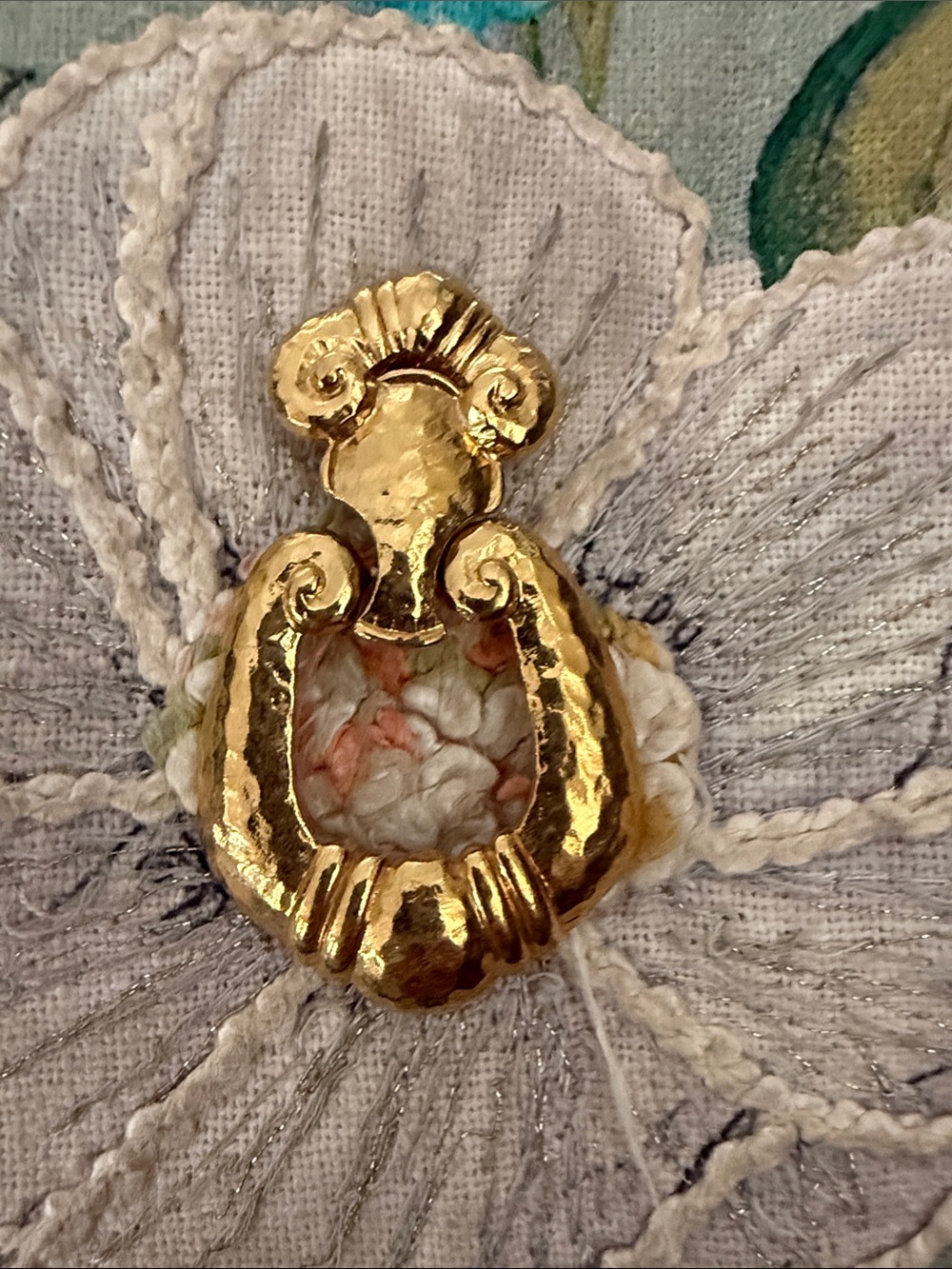 Avon Jose Maria Berrera  Clip-On Earring /door knockers